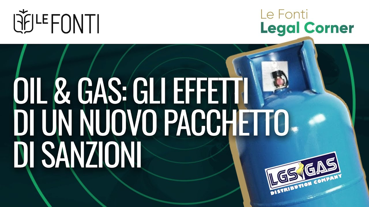 Legal Corner Le Fonti Oil & Gas